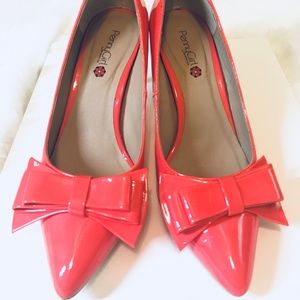 Women’s rose colored 3 inch heels